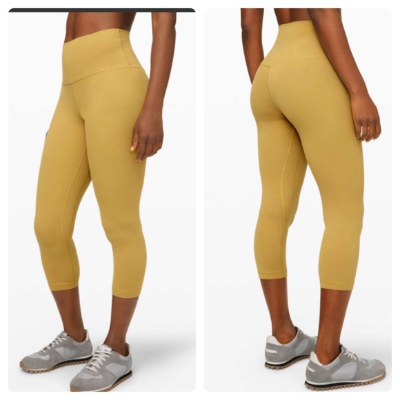 lululemon athletica Pants - Lululemon Align Crop 21" Grape Leaf